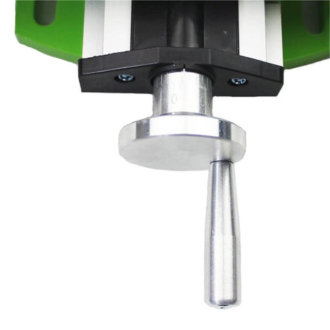 Heavy Duty Bench Drill Vise With X And Y Axis Adjustment Coordinate System For Metal Lathe Milling Fixture Table detail of adjustment knob
