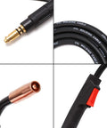 15 Foot MIG Welding Gun Stinger For Lincoln Magnum 100L K530-6 Replacement Torch With 0.6-0.8mm Wire details