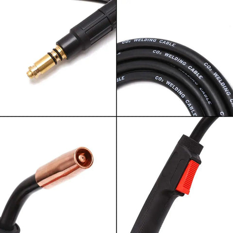 15 Foot MIG Welding Gun Stinger For Lincoln Magnum 100L K530-6 Replacement Torch With 0.6-0.8mm Wire details