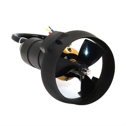 MI70E 500M Underwater Azimuth Thruster With Built In Controller, black propeller, ceramic bearings, for RC boats and submarines