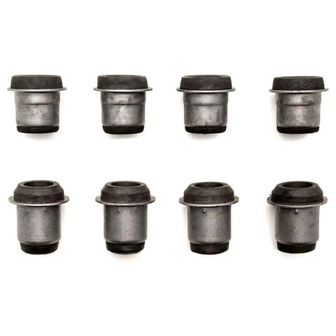 Bulletproof Suspension Kit With Premium Steering Tie Rod Ends For Front Left Right Upper Lower Positions Includes Cotter Pins Grease Boots And Zerk Fittings For A Smooth Roll On Your Favorite Rig, featuring eight suspension bushings.