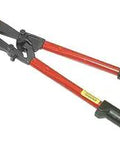 Large Crimping Tool With Compound Action For 6-4/0 AWG Lugs And Terminals, adjustable crimp depth, high leverage handles