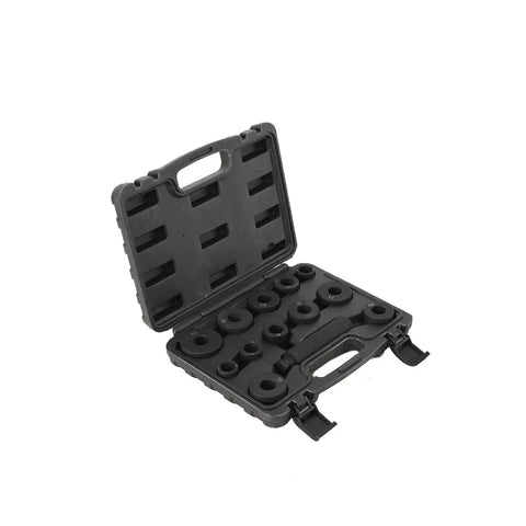 Pro Grade 13 Piece Bushing Driver Set For GM 700R4 4L60 4L60E 4L65E Transmissions tool kit in open black case