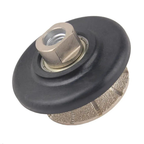 20mm Full Bullnose Diamond Router Bit For Granite Countertops With 5/8-11 Thread Vacuum Brazed Edge Wet Or Dry Use Nylon Guide