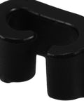 Close-up of a durable plastic clip from Wire Cage Door Clips For Pet Crates And Animal Gates Sturdy Latches And Quick Installation 40 Pack Cat Cage Door Clamps For Closet Organization And Enclosure Hardware set