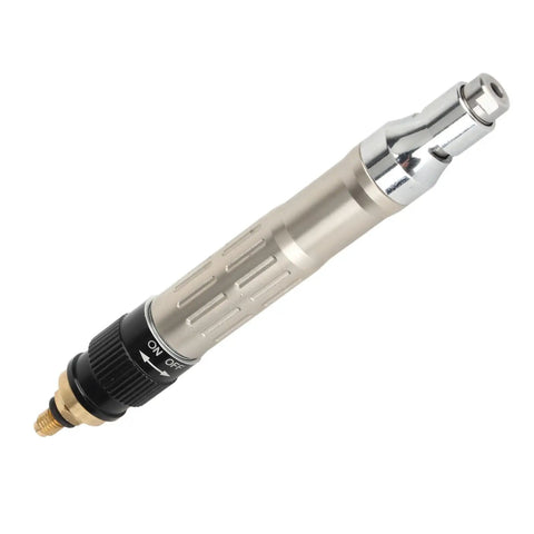 Heavy Hitter Pencil Die Grinder Air Tool Kit Boasting 70000Rpm Blazing Speed Pneumatic Engraving Pen close-up view.