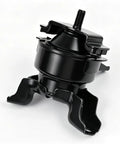 Straight Up Oem Fit Five Piece Engine And Transmission Mount Set For Honda Civic 1.6l Automatic 1996 To 2000 shown from an angle demonstrating the mounting bracket.