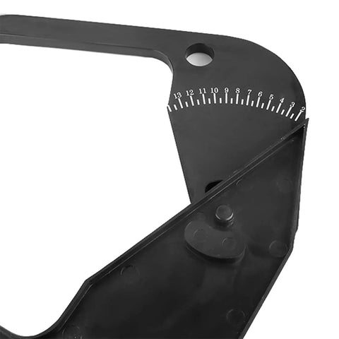 Compact Tire Width Caliper Wheel Gauge Tool Snug Portable Fit Quick Snap Measurements Ideal For Weekend Warriors And Local Gearheads Wanting Foolproof Accuracy