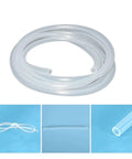 100 Cm Replacement Hose for Machines, Easy Install Fluid Transfer Tube for Equipment, Durable Connector Hose for Coffee Makers and Gear, Fits Standard Connectors, No Tools Required, Keeps Your System Flowing, transparent 100 cm hose coiled