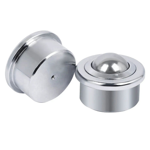 Top Shelf Roller Ball Transfer Bearings And Casters For Industrial Conveyor Rig Featuring Five Eighth Inch Universal Rotation slick rolling parts, heavy duty bearing.