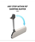 Soft Close Hydraulic Buffer Cabinet Door Support Rod With Gas Spring Lift For Overhead And Wall Cabinets No Slam