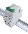 AC Miniature Circuit Breaker 1 Pole 16 Amp 120/240VAC DIN Rail Mount With Thermal Magnetic Trip C Curve DZ47-63 installation