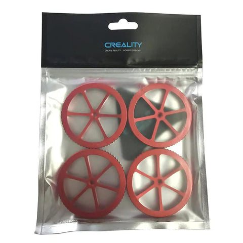 Metal Hand Twist Bed Leveling Nuts Set With Heatbed Silicone Leveling Columns Mount Buffers for 3D Printer in package