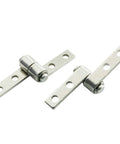 Torque Friction Type Positioning Hinge 360 Degree with Mounting Screws for Laptops LCD Displays Built Tough Metal Construction
