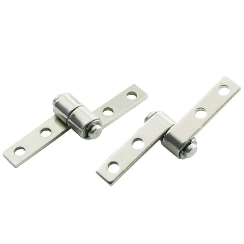 Torque Friction Type Positioning Hinge 360 Degree with Mounting Screws for Laptops LCD Displays Built Tough Metal Construction