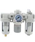 All In One F.R.L. Air Unit With Filter Regulator And Lubricator For AC Series Compressors Compatible With AC2000 And AC3000 Models 02 02D 03