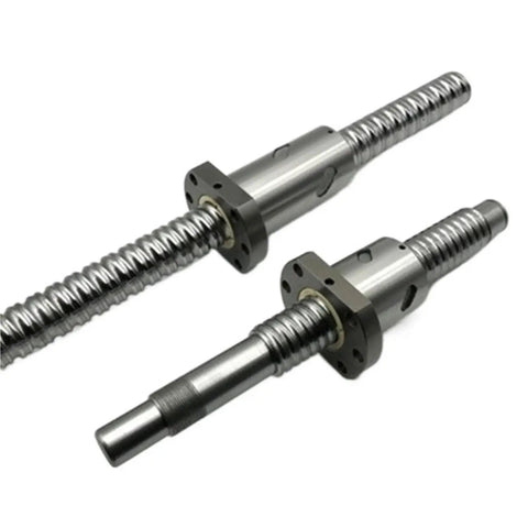 SFU3205 Ball Screw With Single Nut 32mm Diameter 5mm Lead Right Hand Thread for Linear Motion Rails 350mm Length