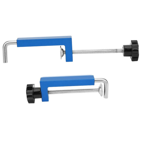 2 Pack 120mm Aluminum Alloy Flexible Clamps For DIY Woodworking And Carpentry Handy Rust Resistant Clamps For Table Saws Band Saws