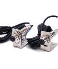 Weatherproof Photoelectric Switch 0-20m Through-Beam and Reflection Optical Sensor NPN Normally Open 3-Wire 6-36V DC Proximity Infrared Beam