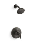 Oil Rubbed Bronze Shower Faucet Trim Kit 1H PB With Easy Install Durable Finish Premium Shower Control Trim for Bathrooms