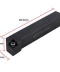Lathe Boring Bar Tool Holder SCLCR1616H09 16x100mm with visible size measurements for precision external turning and stable cuts