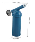 Portable 80cc Grease Gun With Precision Nozzle For Excavators, Cars, And Industrial Equipment Manual Lubrication Tool.