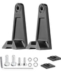 Beefy Adjustable Side Mounting Brackets Kit For LED Light Bars And Pods, Universal Slide Base Bottom Mount for Work Lights, 902-4
