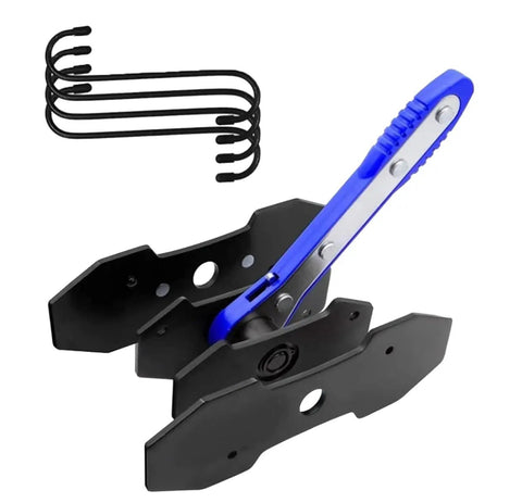 Brake Caliper Press Tool With 360 Degree Swing Ratchet Piston Spreader And 2 Extra Steel Plates Heavy Duty Caliper Compression
