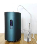 Hydrogen Dissolving Rod With Diffusion Stone For Home Inhalation System next to generator, stainless steel rod in beaker