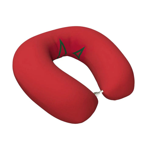 Morocco Flag Print U Shaped Travel Pillow With Slow Rebound Memory Foam Core Cervical Neck Support For Napping On Planes Cars Trains Or At Home Office Super Cozy Soft Polyester Comfort For Travel Lovers