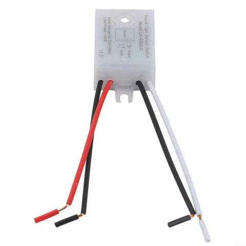 Motion And Sound Activated 220V Light Sensor Switch Auto On Off, wiring detail, energy saving smart lighting component