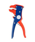 1 Piece Automatic Electric Wire Stripper Tool, Heavy Duty Cable Cutter And Nipper Pliers For Electricians, Fast Stripping Clamp For Wiring Projects side view.