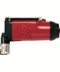Three Eighths Inch Air Impact Wrench With Ninety Foot Pounds Of Torque At Nine Thousand Five Hundred RPM Butterfly Trigger Rocking Dog Mechanism