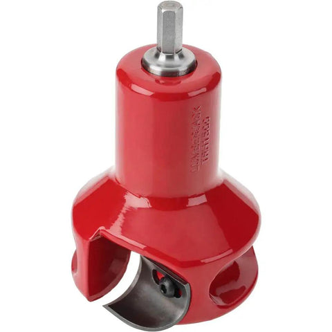 Tenon Cutter for Log Furniture, One and a Half Inch Diameter, Radius Shoulder, Dual Blades, Half Inch Shank, DIY Tool