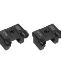 Beefy Two Pack HG20 Linear Guide Rail Fixed Slider Anti Collision Block Stopper With Cushion Pad Positioning Block for CNC Machines