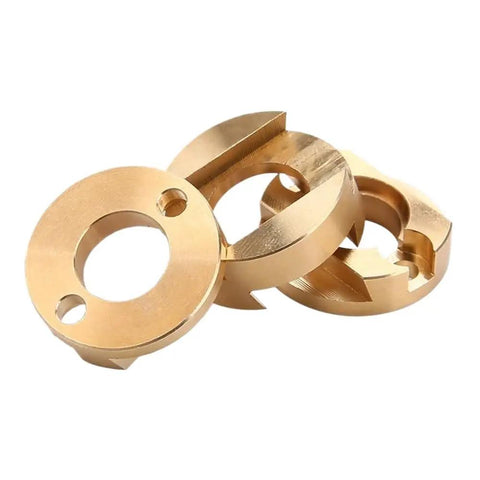 Upgrade Your 3D Printer Game With This Rock Solid 16mm Oldham Coupling For T8 Z-Axis Screw Hot Bed Setup That Cuts Vibration, Stops Printing Swing, And Boosts Overall Print Smoothness Like A Pro. brass 16mm Oldham coupling