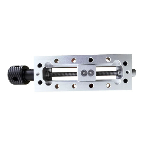 50Mm Mini Bench Vise For Engraving And Cnc Routing Milling Aluminum Clamp With Multitask Drill Press Mount Compact Grip Tool top view