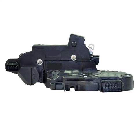 Side view of a Beefed Up Trunk Lid Lock Latch Actuator For Discovery 4 Range Rover Evoque Sport 14 Pin Keyless Rear Left Door Lock Mechanism