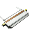 Pro Level One Side Acrylic Heat Bender With Rapid Water Cooling System And Precise Angle Bracket For Hella Smooth PvC Organic Plate Curving Plus Rock Solid 125Cm Heating Element, 125cm heater bar design.