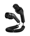Heavy Duty Type 2 Electric Vehicle Charger Extension Cable With Smart Temp Sensor And Automatic Leakage Cutoff spring flex coil cord