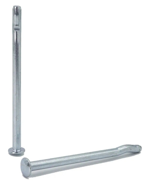 Three Sixteenths Inch Pre Expanded Mushroom Head Tamper Proof Masonry And Concrete Anchors Carbon Steel Zinc Plated close-up view