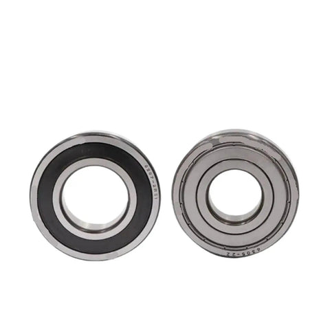 Two Pack 6204-2Z/2RS1 Deep Groove Ball Bearings 20x47x14mm Kit, one sealed and one shielded bearing