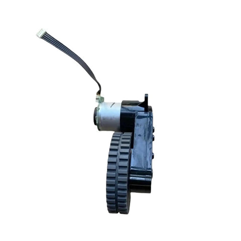 Side view of Wheel Motor Replacement For Robotic Vacuum Cleaners 15C G10 25C 30C 35C 11S 15T With Elastic Rubber Tread