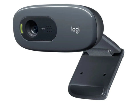 Straight Up Crisp 720p Hd Webcam With A Nifty 3Mp Lens, dark gray, compact design, perfect for video calls.