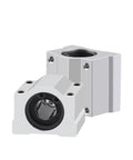 SC8UU SCS8UU Linear Ball Bearing Slide Block Bushing For CNC And 3D Printers, chrome steel construction, compact design.