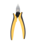 Get The Job Done Right With These Durable Spring Action Diagonal Cutting Pliers. 128mm wire cutter with black and yellow grips.