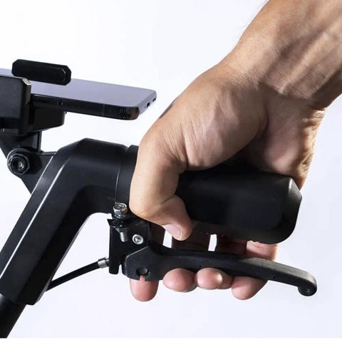 Digital Mapping Wheel With Spray Paint Attachment, Pro Grade Electronic Distance Measuring Tool For Quick, Accurate Estimating In Feet, Inches, Yards, And Meters, Built For Indoor And Outdoor Projects. handheld black plastic