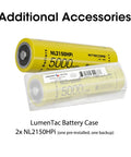 P30i Beast Mode Ultra Long Throw Flashlight Bundle With 2000 Lumens 1093 Yard Beam USB C Rechargeable Includes Two NL2150HPi Batteries