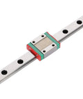 Compact And Handy 12mm Linear Rail With 4 Point Ball Retainer And Lubrication System For Precise Motion In Small Equipment And Measuring Devices 150mm Length For Automatic Equipment And Measuring Applications