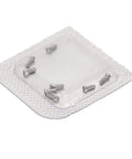 Premium Micro Watch Back Cover Screws Stainless Steel Heavy Duty Precision Watch Repair Kit with 8 stainless steel screws.